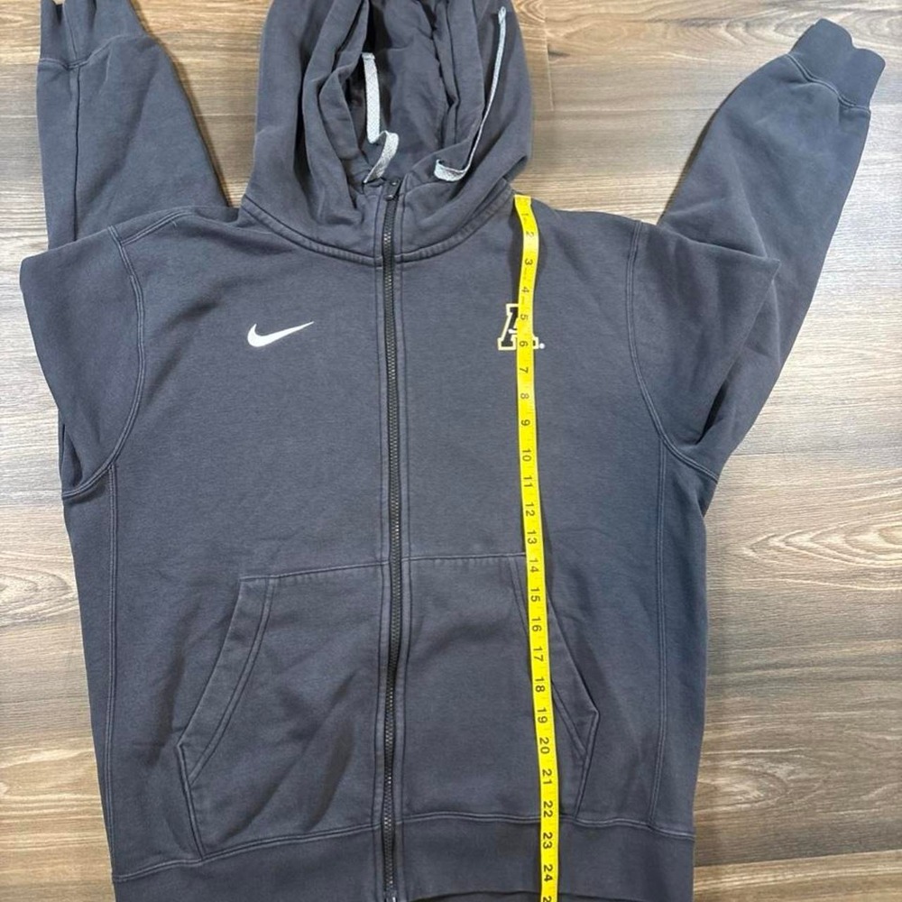 Nike Appalachian state Mountaineers gray zip up hoodie size M #App State - Picture 5 of 6